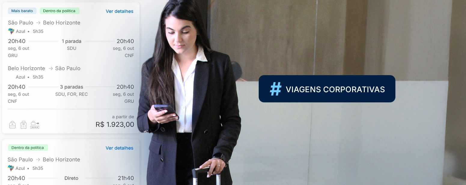 Sistema de viagens corporativas