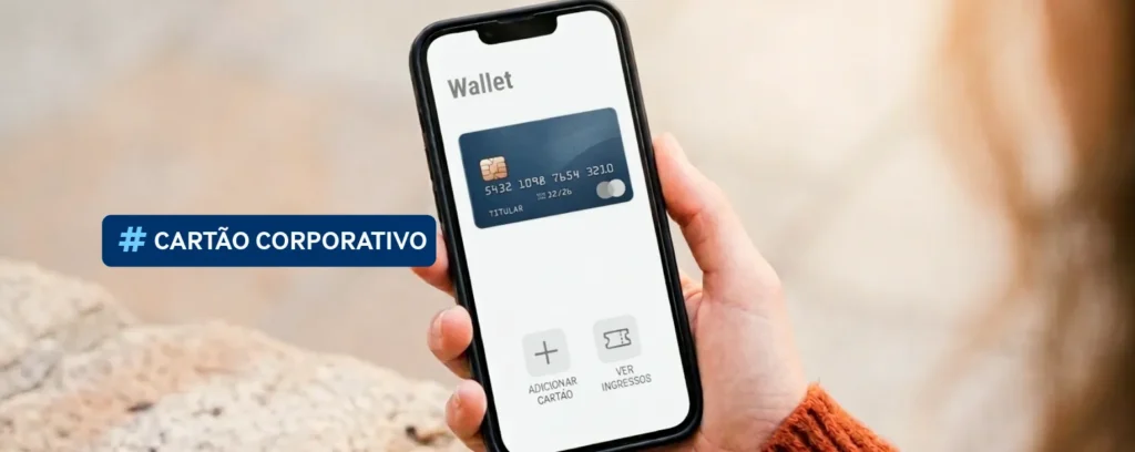 cartão corporativo em wallet
