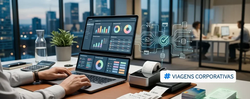 conciliação de viagens corporativas