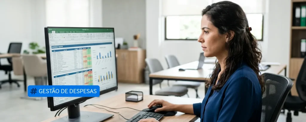 gestão de despesas de marketing